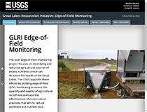 Screen shot of USGS web site